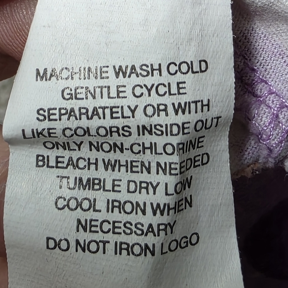 Purple Hippie Dress with Flowers Toddler Size 18 Months - Picture 7 of 7